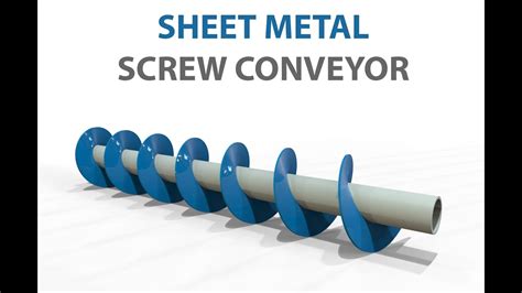 screw conveyor sheet metal|screw conveyor meaning.